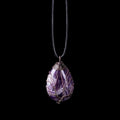 Seraphina Drop Necklace - Elegant Amethyst Jewelry