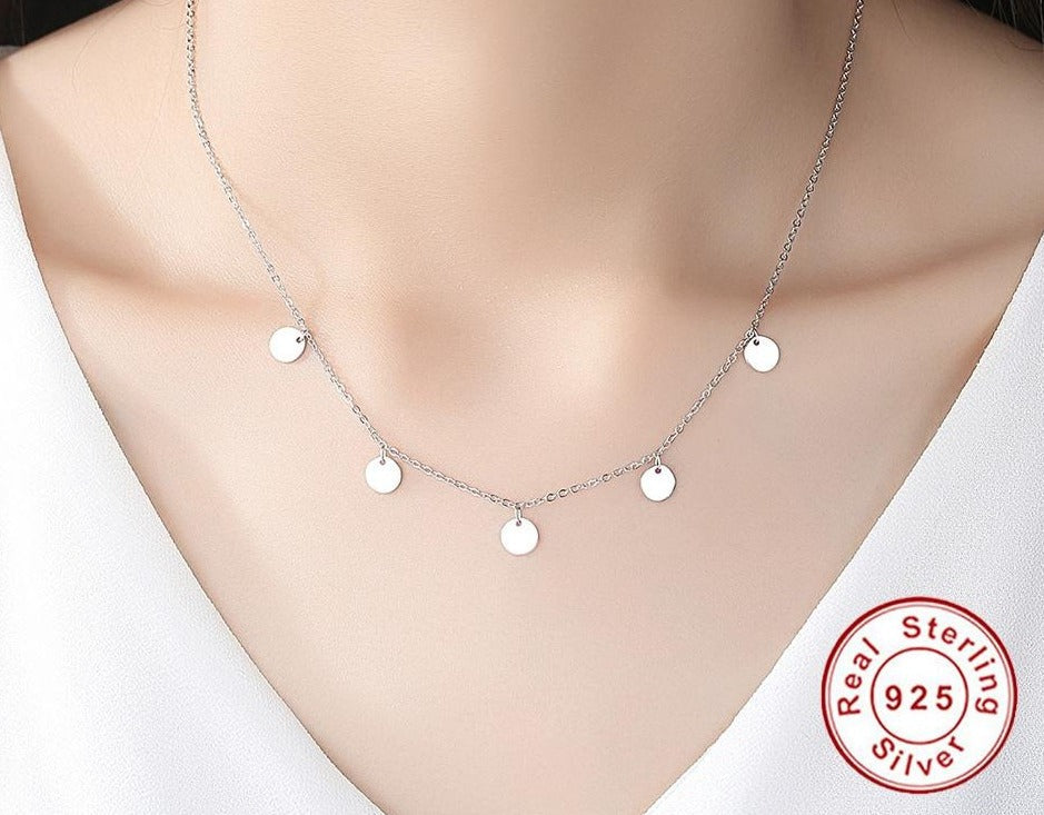 Aralyn Necklace - Elegant Silver Necklace
