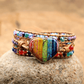 Liora Chakra Heart Wrap Bracelet