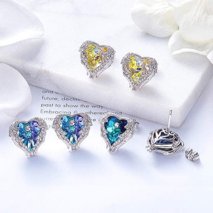 Celina – Elegant Angel Wing Earrings in Silver