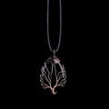 Eryna - Elegant Black Obsidian Pendant Necklace