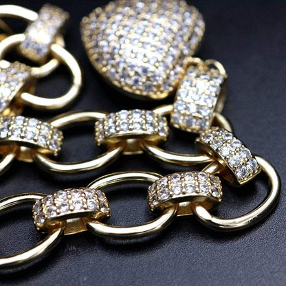 Elisette - Luxury Zirconia Jewelry Set for Women