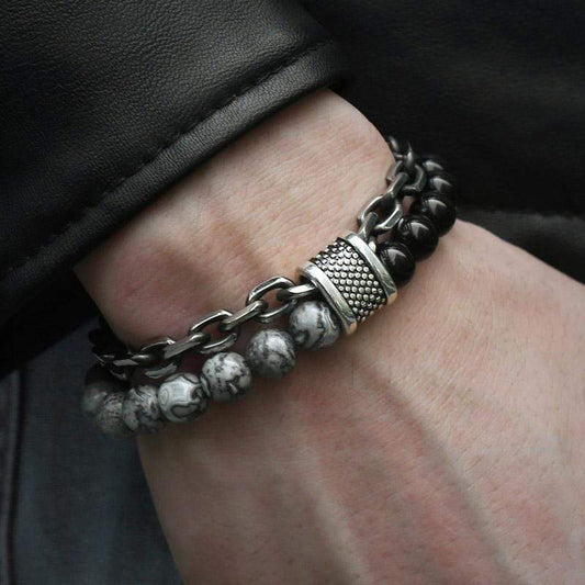Darius Bracelet - Jasper Protection for Energy