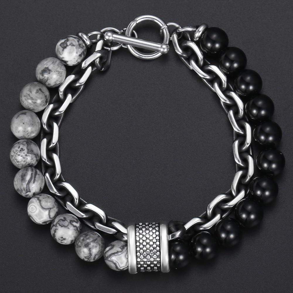 Darius Bracelet - Jasper Protection for Energy