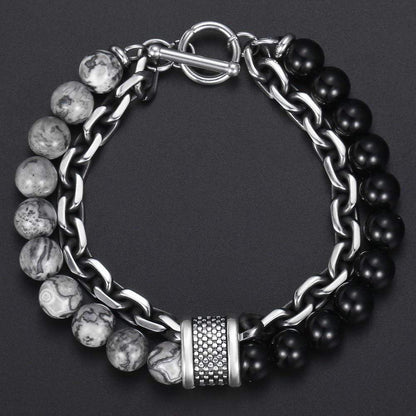 Darius Bracelet - Jasper Protection for Energy