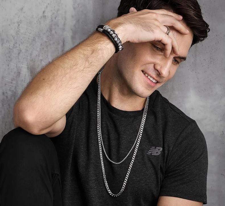 Tiger's Eye Beaded Bracelet for Men "The Warrior" - Asher