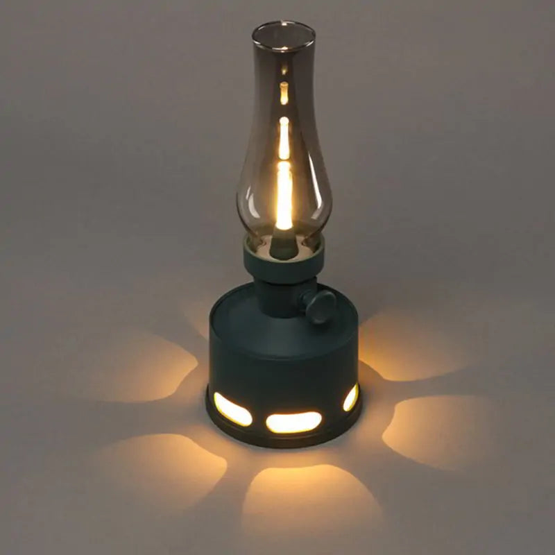 NostalgiaLamp - Vintage LED Lantern for Atmospheric Evenings