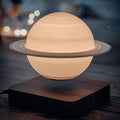 SaturnGlow – Floating Designer Lamp with 3D-Print Technology