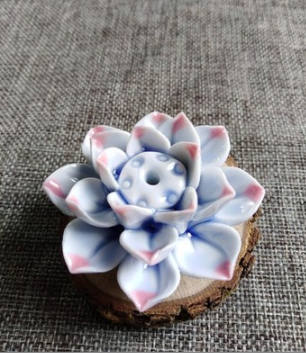 LotusBloom Incense Holder - Elegant Fragrance Accessory for Your Home