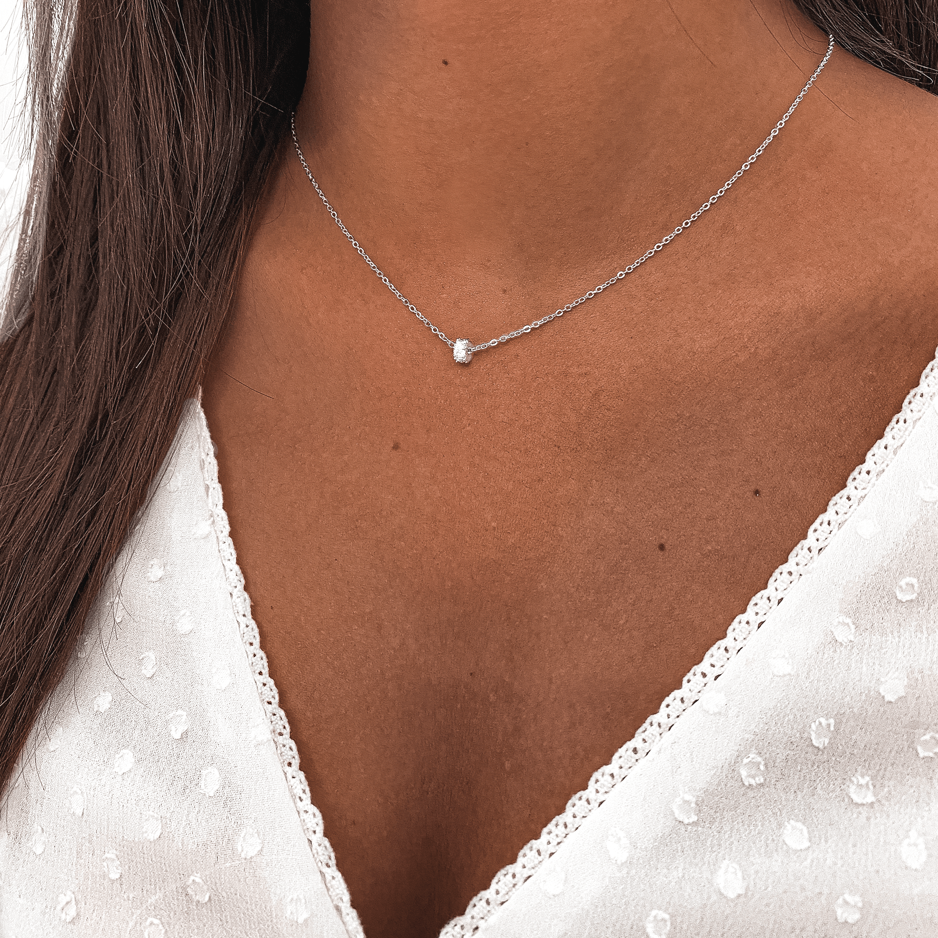 Radiant Circle Necklace - Valerie
