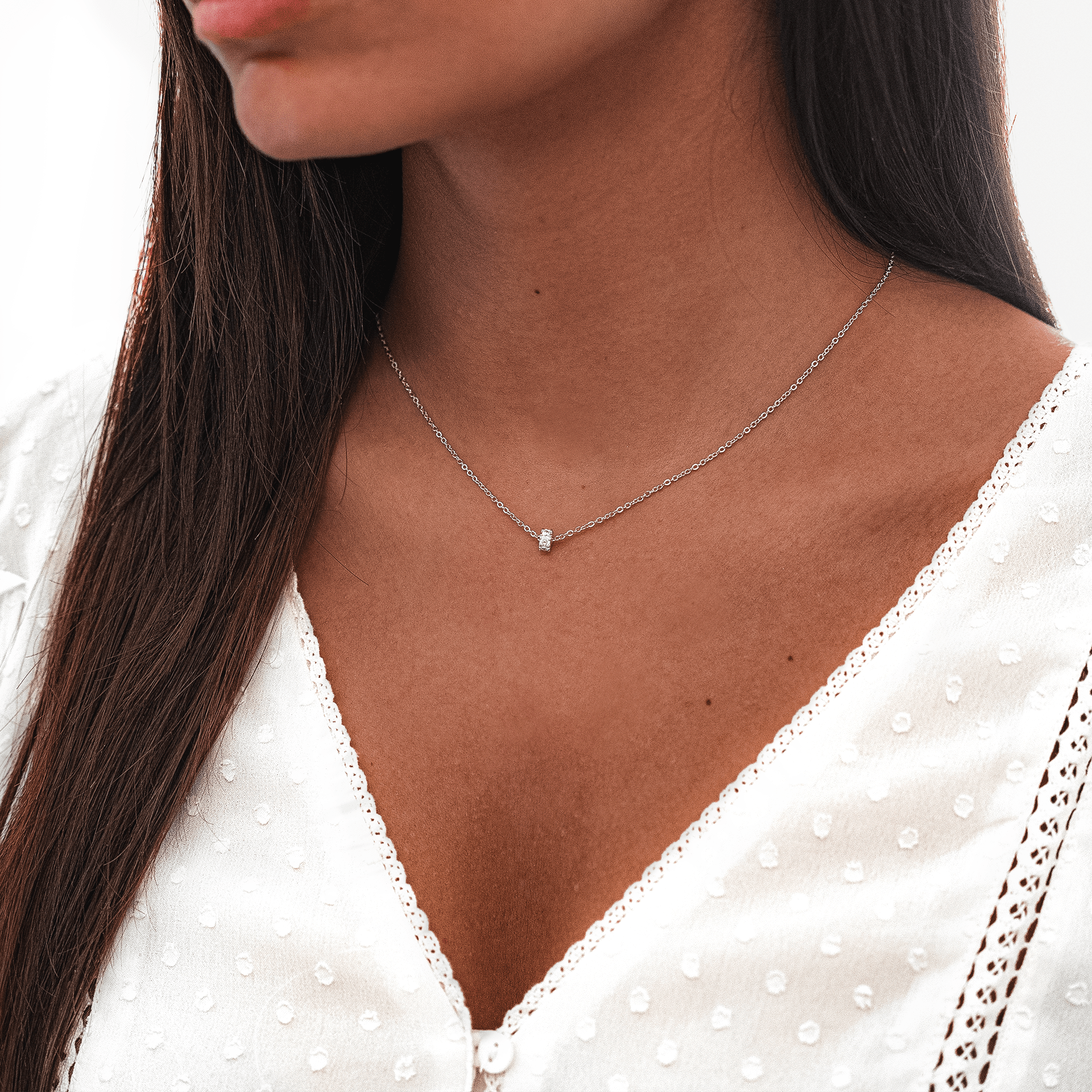 Radiant Circle Necklace - Valerie