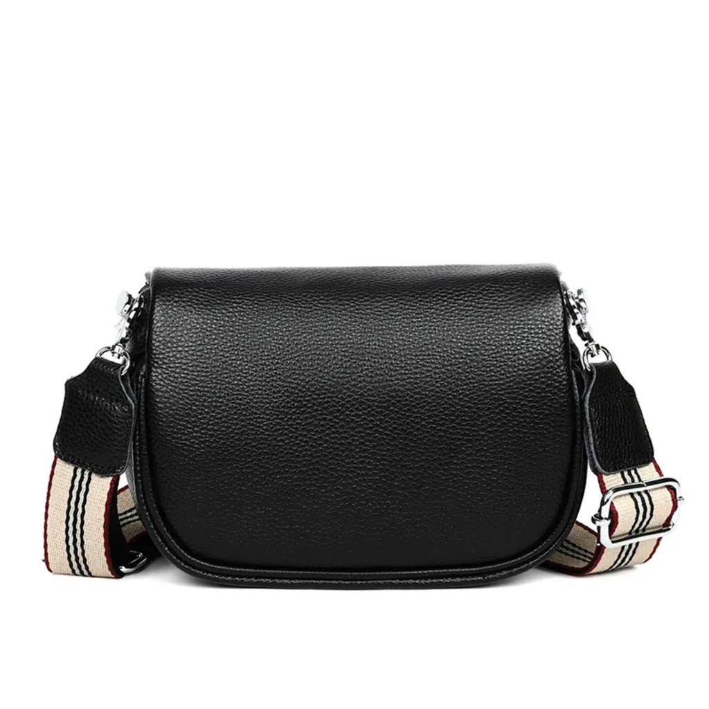 Lucy LeatherBag – Trendy and Cute Leather Saddle Bag