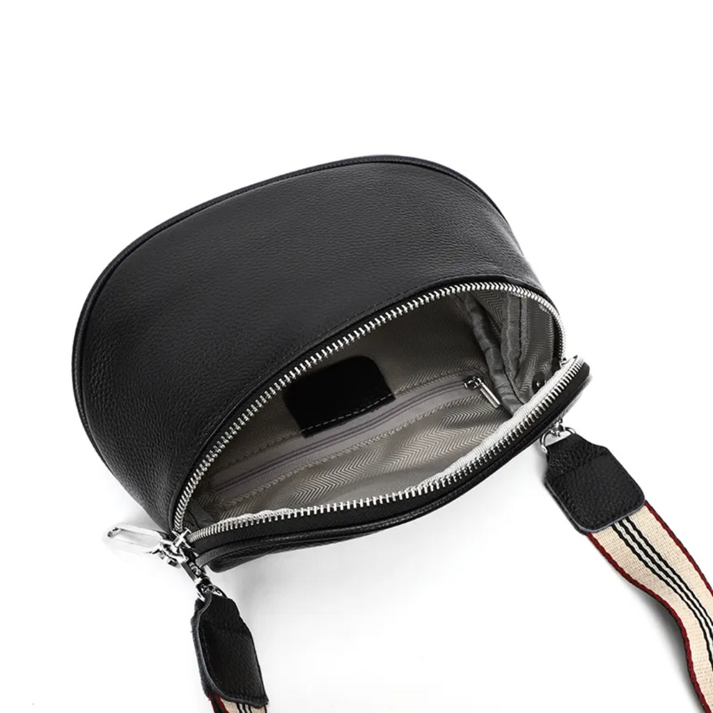 Lucy LeatherBag – Trendy and Cute Leather Saddle Bag