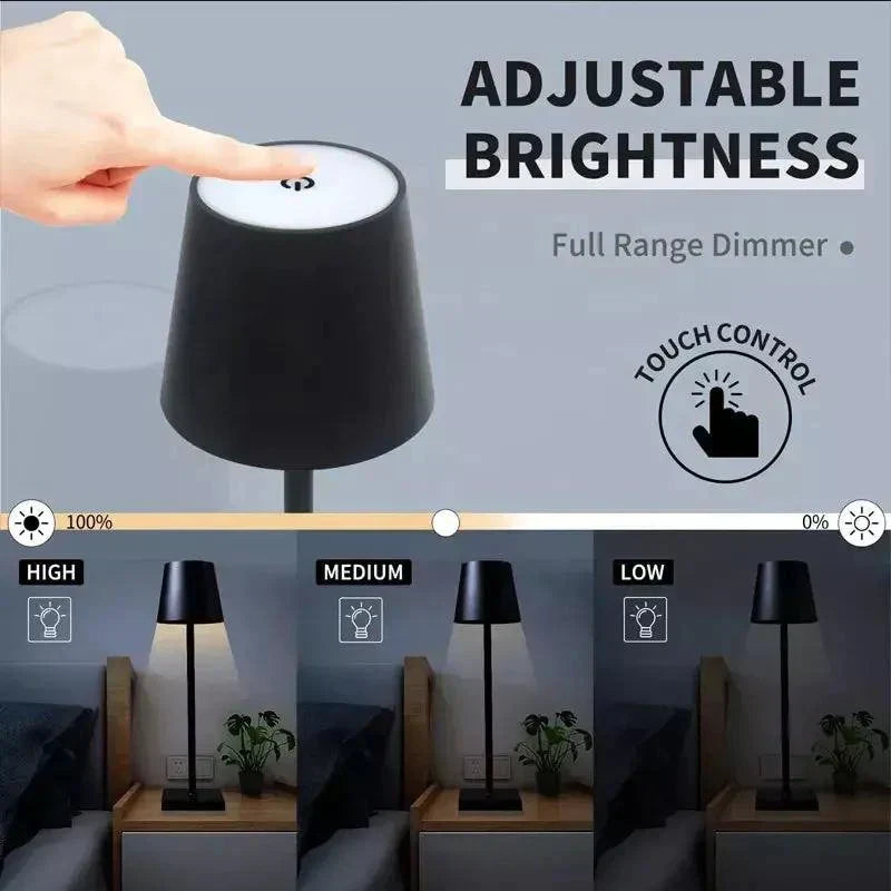 Nora Light – Cordless Table Lamp with Dimming Function