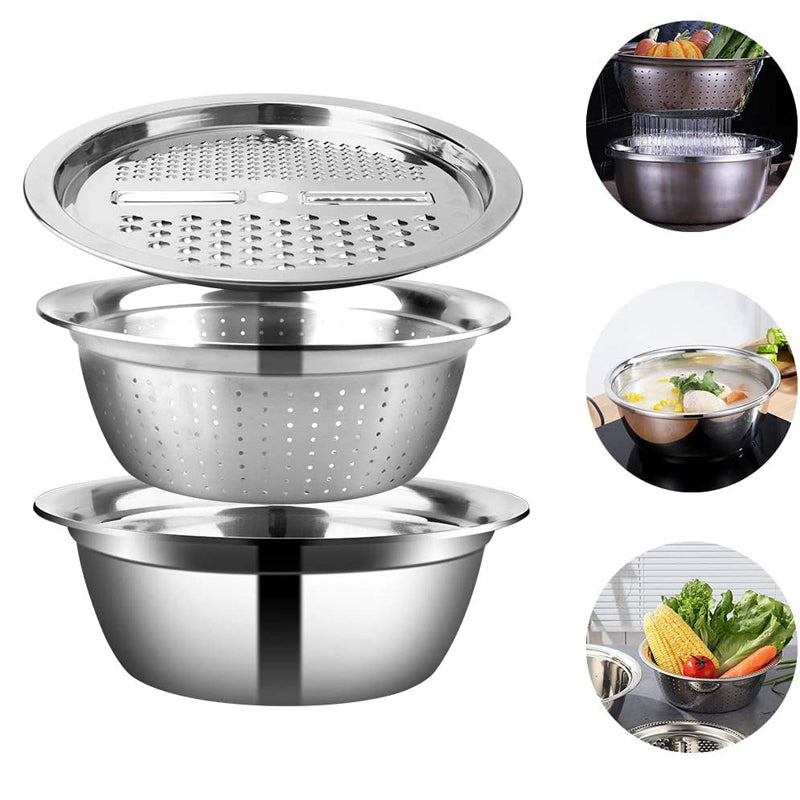 Master Chop - Stylish 3-in-1 Stainless Steel Cutting Drawer