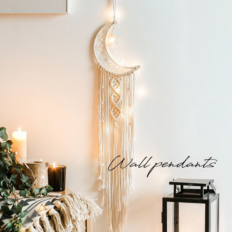 DreamWeaver Macrame - Bohemian Wall Decor for Ambiance