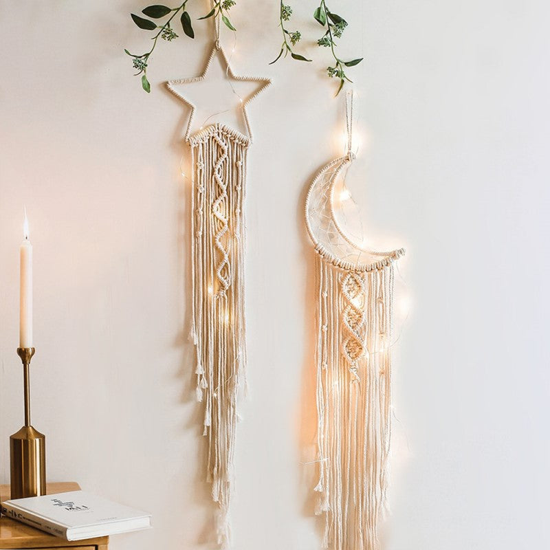 DreamWeaver Macrame - Bohemian Wall Decor for Ambiance