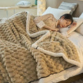 Velvet Turtle Blanket - Luxury Blankets for Autumn and Winter