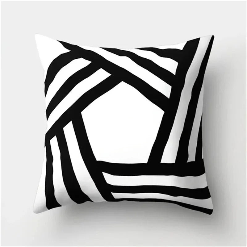 Stylish Geometric Cushion Cover - for a Modern Interior