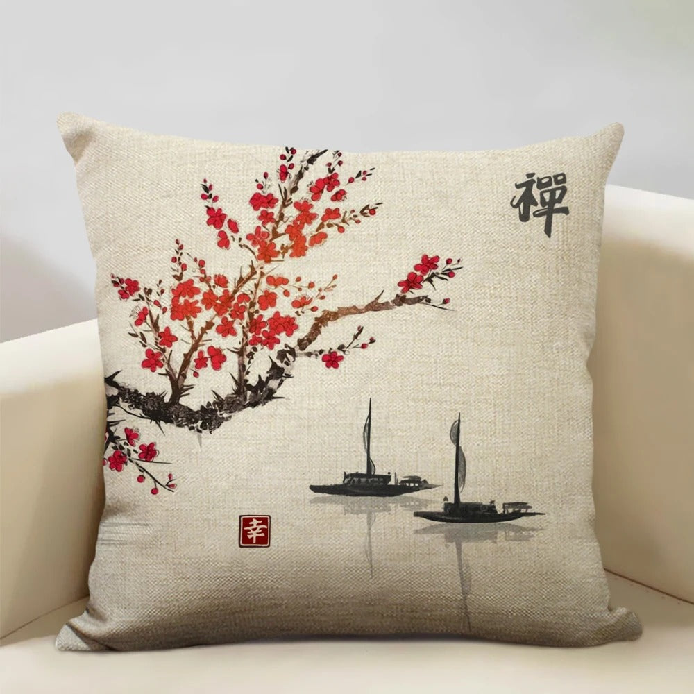 BeauRêve Pillowcase with Mount Fuji - Japanese Style for Any Room