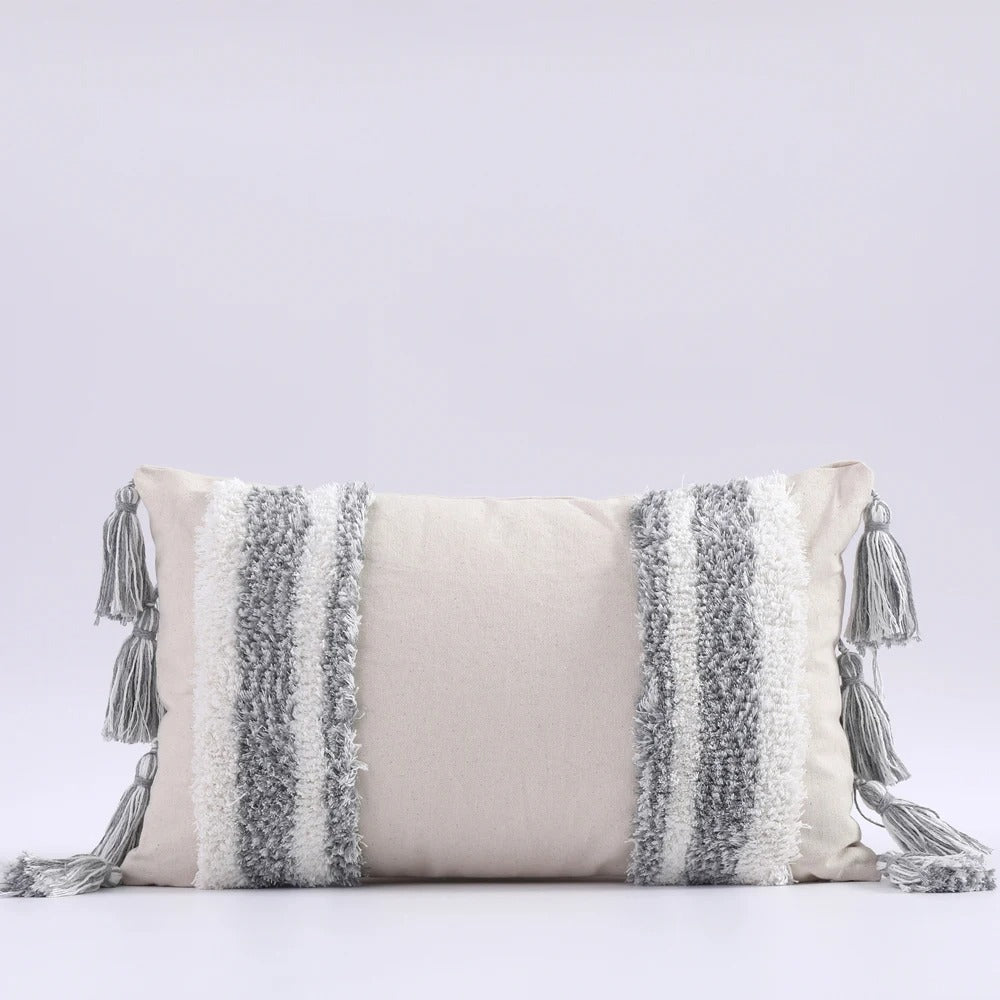 Boho Tufted Pillow Cover - Moroccan Flair for Your Interior