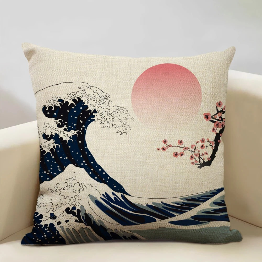 BeauRêve Pillowcase with Mount Fuji - Japanese Style for Any Room