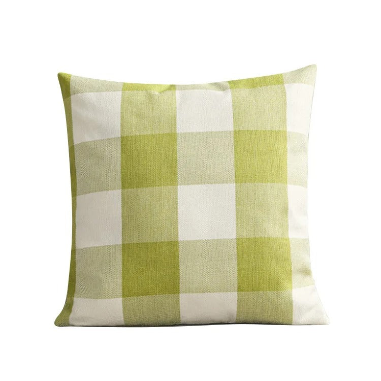 Harmonie Home Cushion Cover - Timeless Checkered Cushion Cover for Any Interior