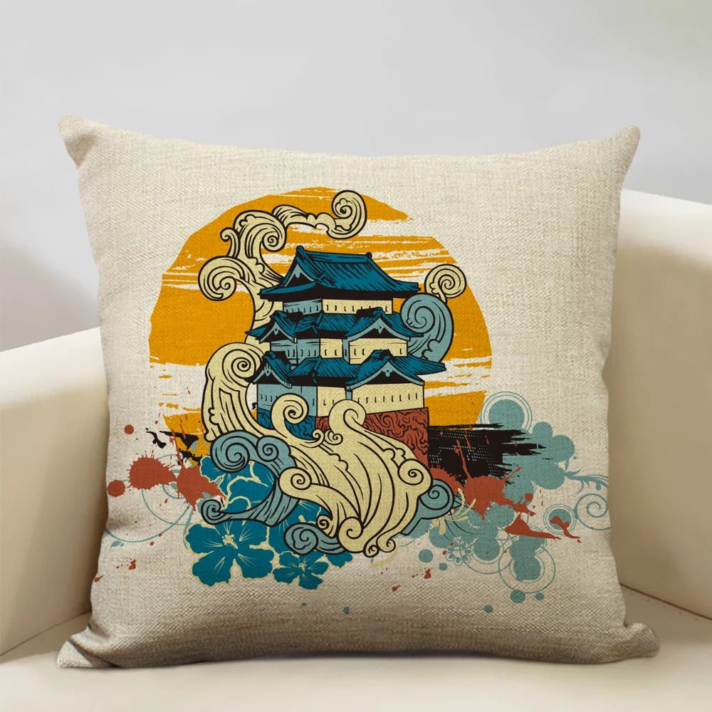 BeauRêve Pillowcase with Mount Fuji - Japanese Style for Any Room