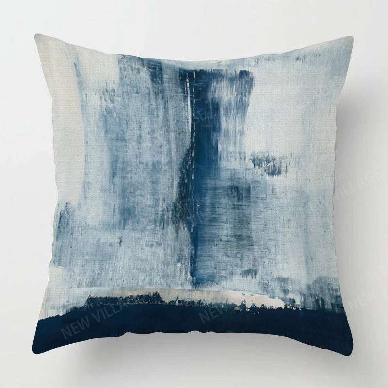 Tricolour Linen Cushion Cover - for a Modern Interior