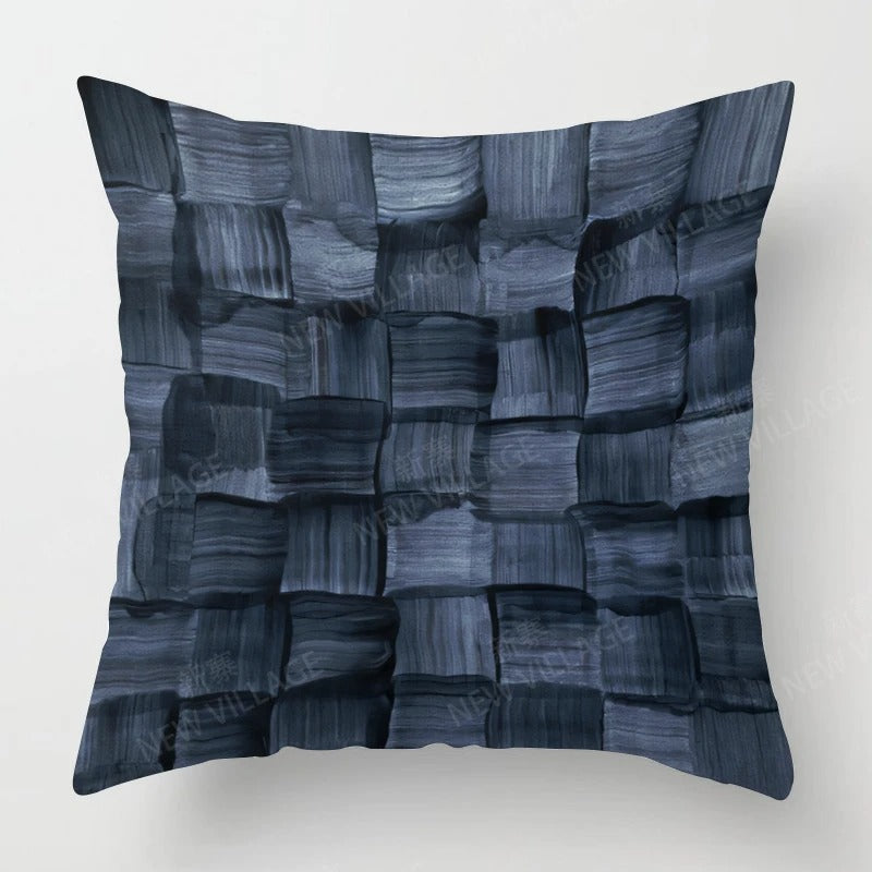 Tricolour Linen Cushion Cover - for a Modern Interior