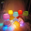 Stylish Portable LED Table Lamp - for Atmospheric Living Comfort