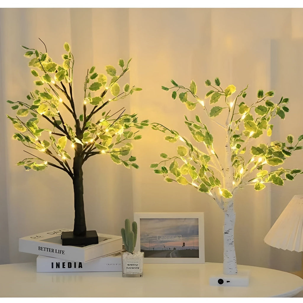 Magic BrightTree Table Lamp – Elegant Tree Design with Warm LED Lighting