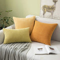 Luxury Pluchehome Cushion Cover - Whiteh Playful Corn Kernel Design