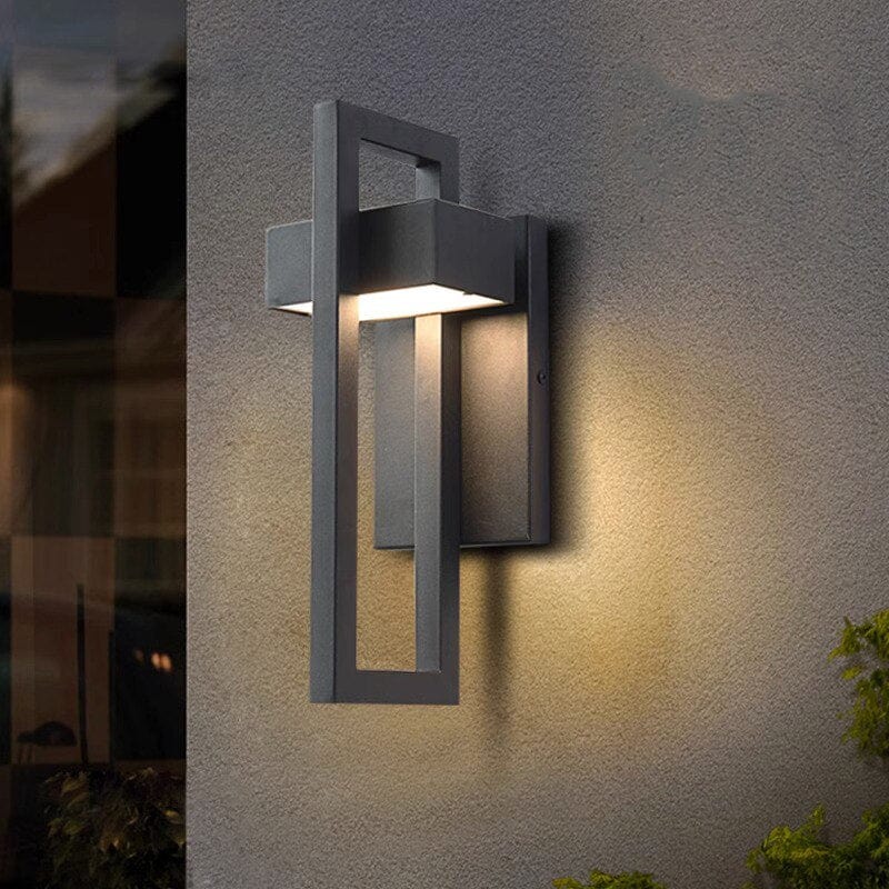 EclatDusk Wall Lamp - Luxury LED Outdoor Light for Modern Design