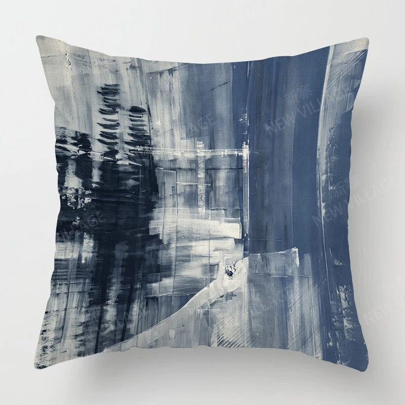 Tricolour Linen Cushion Cover - for a Modern Interior