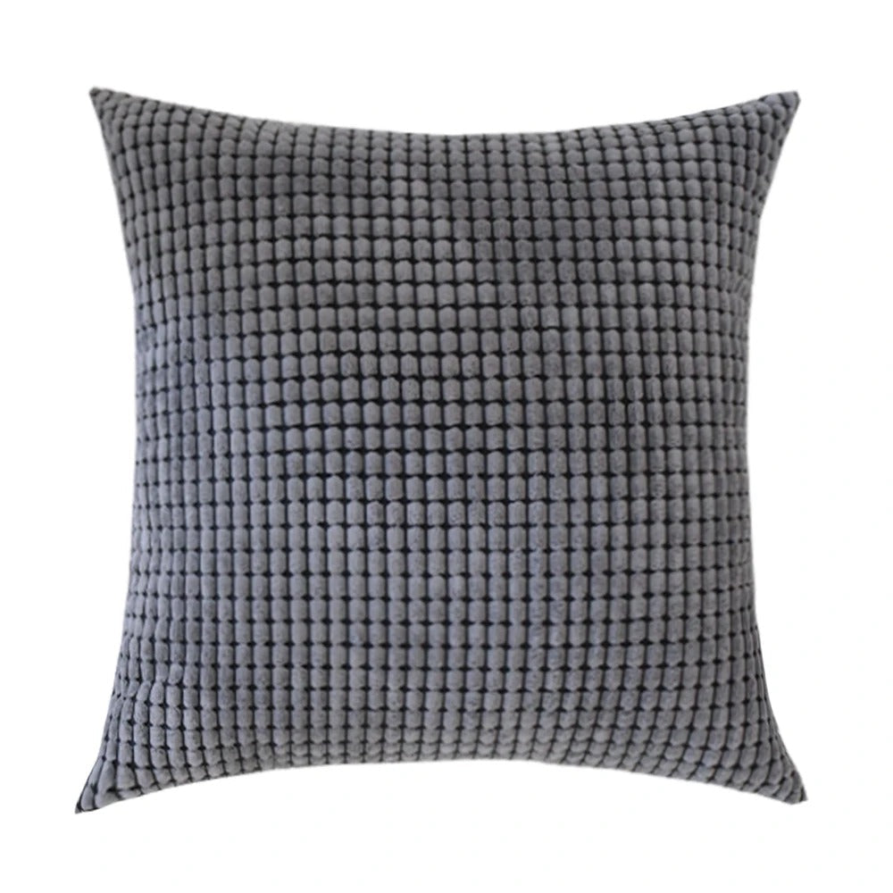 Luxury Plush Home Pillowcase - with Playful Corn Kernel Design