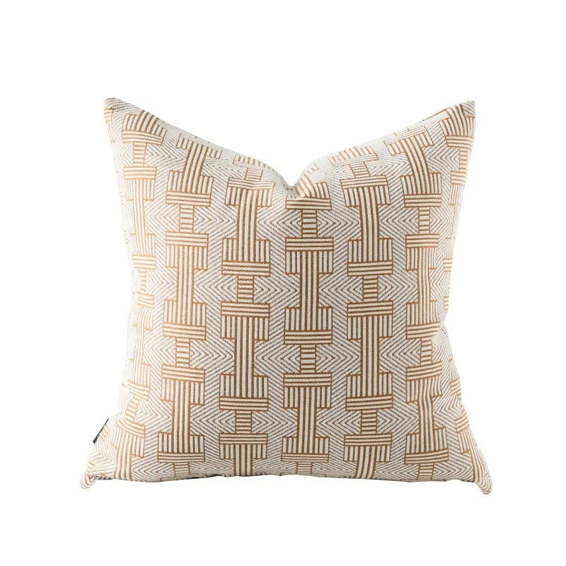 VelvetGlow Pillowcase - Double-Sided Geometric Luxury Jacquard Pillow Cover