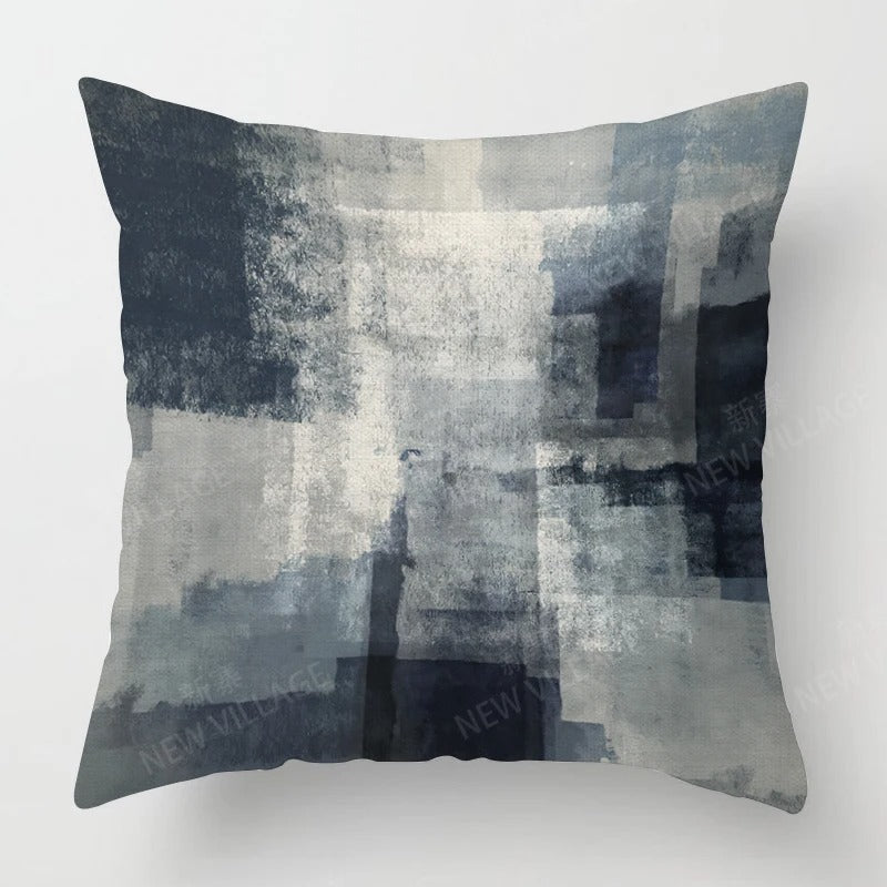 Tricolour Linen Cushion Cover - for a Modern Interior