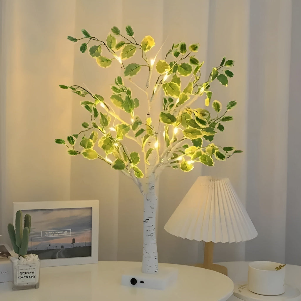 Magic BrightTree Table Lamp – Elegant Tree Design with Warm LED Lighting
