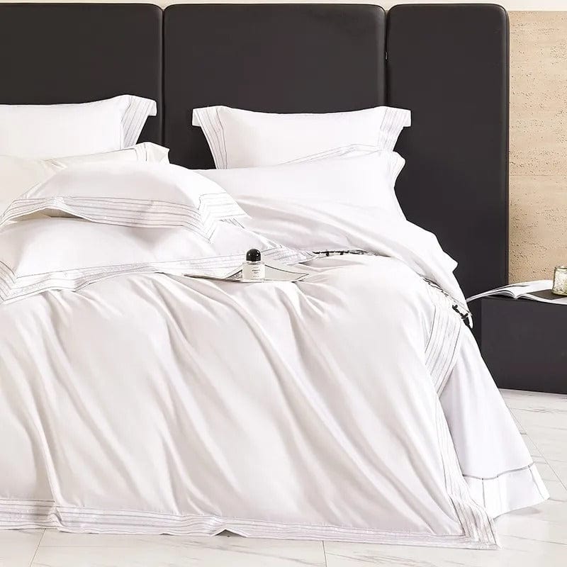 Luxxe White – Luxury White Duvet Cover Made of Egyptian Cotton