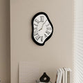 Surreal Black Wall Clock: Artistic & Stylish