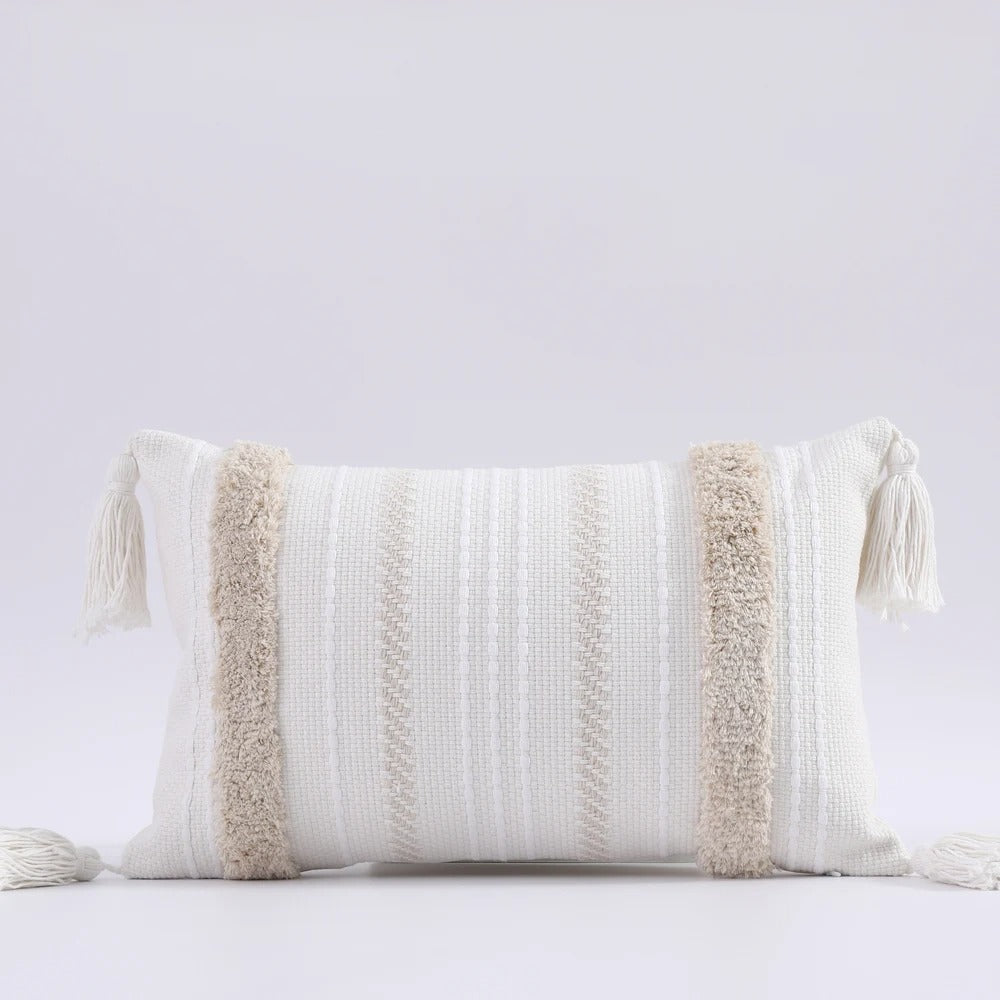 Boho Tufted Pillow Cover - Moroccan Flair for Your Interior