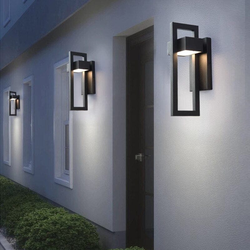 EclatDusk Wall Lamp - Luxury LED Outdoor Light for Modern Design