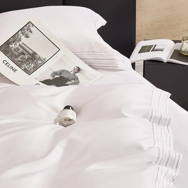 Luxxe White – Luxury White Duvet Cover Made of Egyptian Cotton