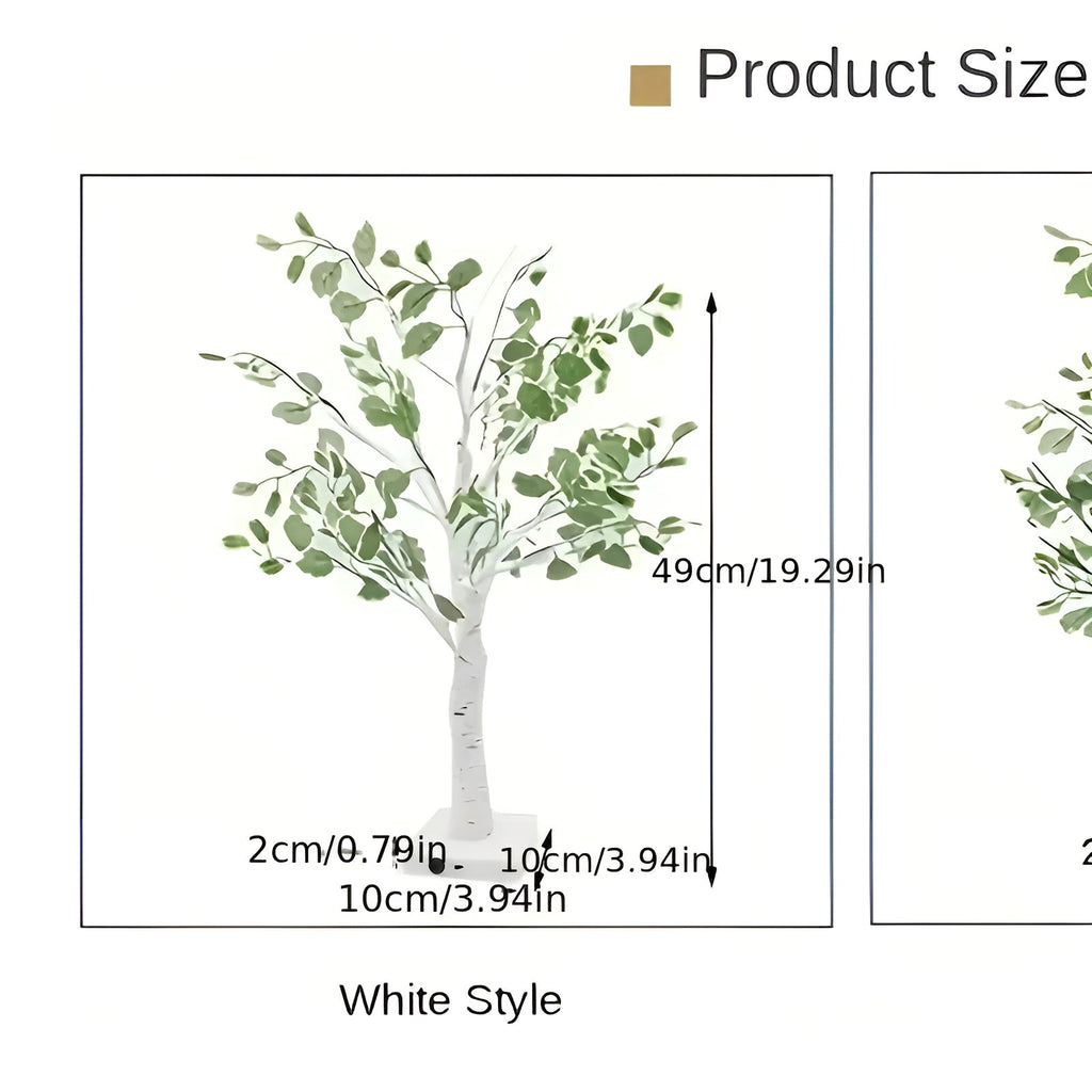 Magic BrightTree Table Lamp – Elegant Tree Design with Warm LED Lighting