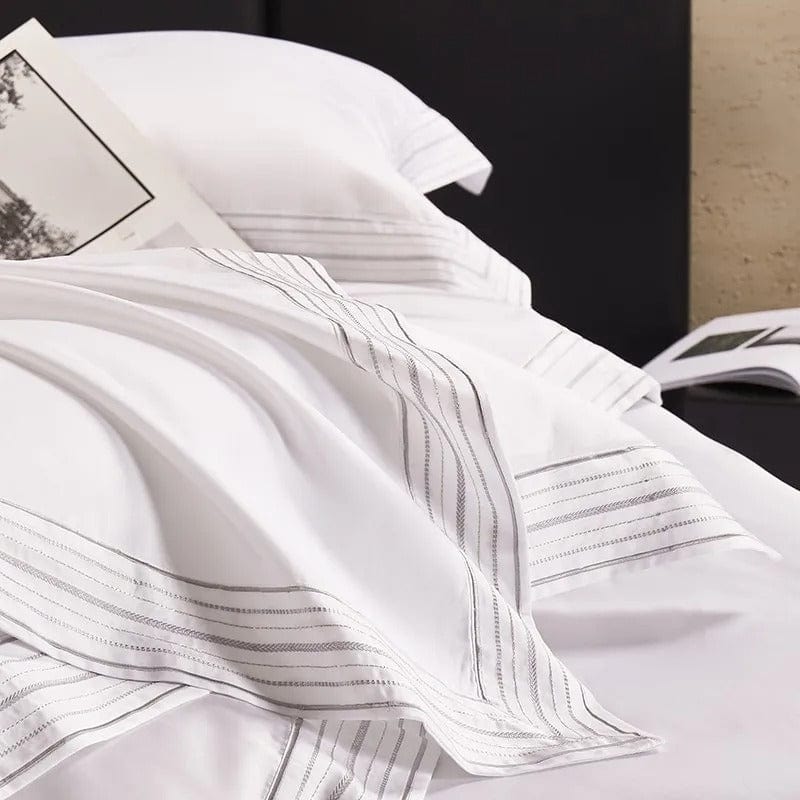 Luxxe White – Luxury White Duvet Cover Made of Egyptian Cotton