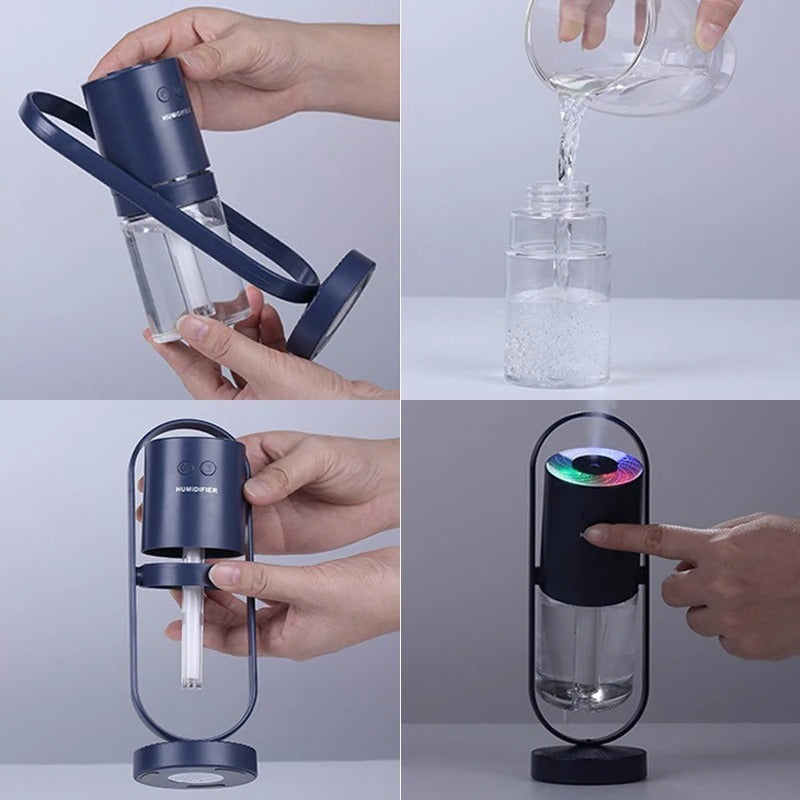 360° LED Night Light - Modern 360° LED Night Light with USB Charging Function