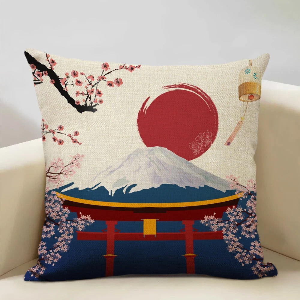 BeauRêve Pillowcase with Mount Fuji - Japanese Style for Any Room