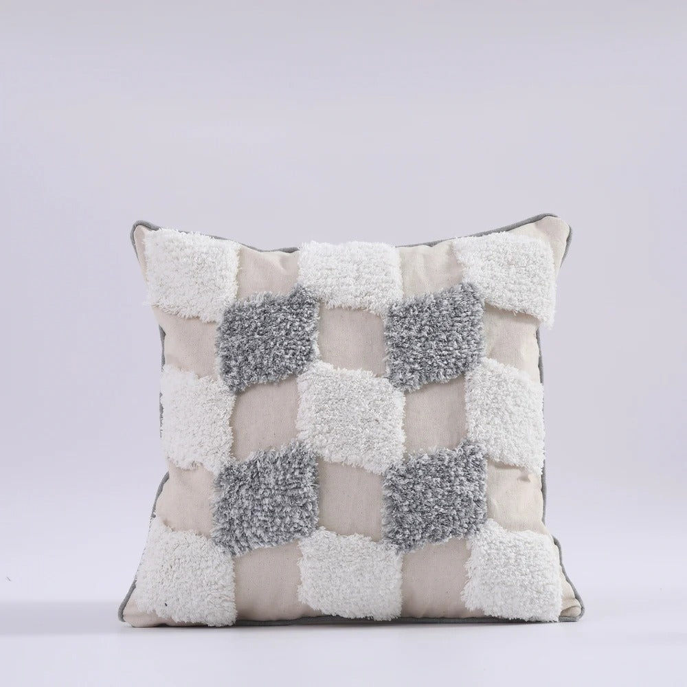Boho Tufted Pillow Cover - Moroccan Flair for Your Interior