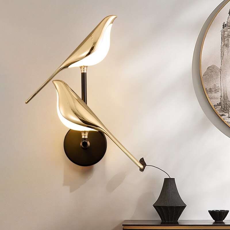BirdGlow - Luxury LED Bird Wall Lamp